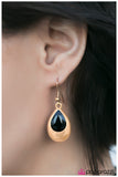 Paparazzi "Glowing With Beauty - Gold" earring Paparazzi Jewelry