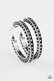 Paparazzi "Go Ahead and TRIBE - Silver" earring Paparazzi Jewelry