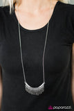 Paparazzi "Goddess Grandeur - Silver" necklace Paparazzi Jewelry