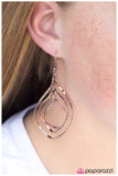 Paparazzi "Go Down in Flames" Copper Earrings Paparazzi Jewelry