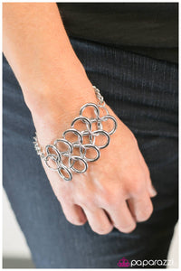 Paparazzi "Go Figure" Silver Bracelet Paparazzi Jewelry