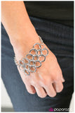 Paparazzi "Go Figure" Silver Bracelet Paparazzi Jewelry