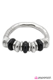 Paparazzi "Go For A Spin - Black" bracelet Paparazzi Jewelry