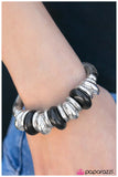 Paparazzi "Go For A Spin - Black" bracelet Paparazzi Jewelry