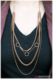 Paparazzi "Go Go Gadget" Copper Necklace & Earring Set Paparazzi Jewelry