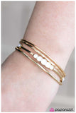 Paparazzi "Going Gypsy" White Bracelet Paparazzi Jewelry