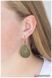 Paparazzi "Going Native" Brass Earrings Paparazzi Jewelry