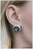 Paparazzi "Going POST-al - Silver" earring Paparazzi Jewelry