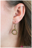 Paparazzi "Going Solo - Brass" necklace Paparazzi Jewelry