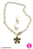Paparazzi "Going Solo - Brass" necklace Paparazzi Jewelry