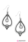 Paparazzi "Go It Alone" White Earrings Paparazzi Jewelry