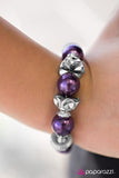 Paparazzi "Gondola Ride - Purple" bracelet Paparazzi Jewelry