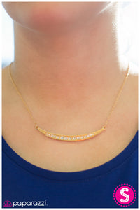 Paparazzi "Good Fortune - Gold" necklace Paparazzi Jewelry