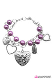 Paparazzi "Goodness Gracious" Purple Bracelet Paparazzi Jewelry