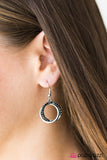 Paparazzi "Go On and Sparkle" Black Earrings Paparazzi Jewelry