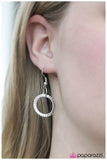 Paparazzi "Gossip Girl" Silver Necklace & Earring Set Paparazzi Jewelry