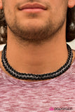 Paparazzi "Go Tell It To The Mountain - Black" Necklace Unisex Paparazzi Jewelry