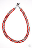 Paparazzi "Go Tell It To The Mountain - Red" necklace Paparazzi Jewelry