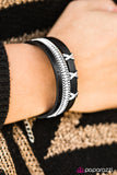 Paparazzi "Go The X-tra Mile - Black" bracelet Paparazzi Jewelry
