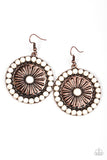 Paparazzi "Go West" earring Paparazzi Jewelry