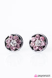 Paparazzi "Go With The FLORAL" Pink Earrings Paparazzi Jewelry