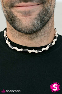 Paparazzi "Grand Cayman" Black Urban Necklace Unisex Paparazzi Jewelry