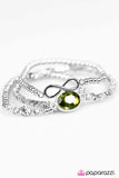 Paparazzi "Greatest Luxury - Green" bracelet Paparazzi Jewelry