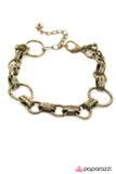 Paparazzi "Great Minds LINK Alike" Brass Bracelet Paparazzi Jewelry