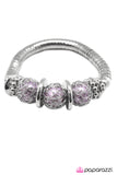 Paparazzi "Greek Goddess - Purple" bracelet Paparazzi Jewelry