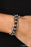 Paparazzi "Groundbreaking - Black" bracelet Paparazzi Jewelry