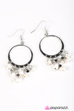 Paparazzi "Ground Control" White Earrings Paparazzi Jewelry