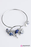 Paparazzi "Grounded - Blue" bracelet Paparazzi Jewelry