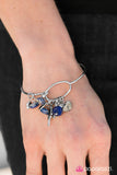 Paparazzi "Grounded - Blue" bracelet Paparazzi Jewelry