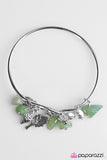 Paparazzi "Grounded - Green" bracelet Paparazzi Jewelry
