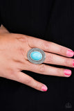Paparazzi "Ground Force - Blue" ring Paparazzi Jewelry