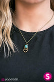 Paparazzi "Ground Zero - Brass" necklace Paparazzi Jewelry