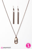 Paparazzi "Ground Zero - Copper" necklace Paparazzi Jewelry
