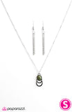 Paparazzi "Ground Zero - Green" necklace Paparazzi Jewelry
