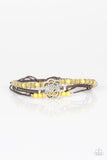 Paparazzi "GROW All Out - Yellow" bracelet Paparazzi Jewelry