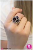 Paparazzi "Growing Apart - Pink" ring Paparazzi Jewelry