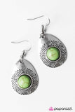 Paparazzi "Growing Season - Green" earring Paparazzi Jewelry