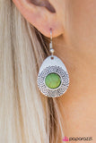 Paparazzi "Growing Season - Green" earring Paparazzi Jewelry