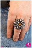 Paparazzi "Grown So Fond Of You - Brown" ring Paparazzi Jewelry