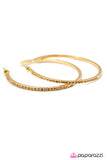 Paparazzi "Guest Of Honor - Gold" earring Paparazzi Jewelry