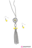 Paparazzi "Gypsy Daydream - Yellow" necklace Paparazzi Jewelry