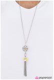Paparazzi "Gypsy Daydream - Yellow" necklace Paparazzi Jewelry