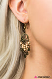 Paparazzi "Gypsy Jamboree" Brown Earrings Paparazzi Jewelry