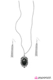 Paparazzi "Hail To The CHIC - Black" necklace Paparazzi Jewelry