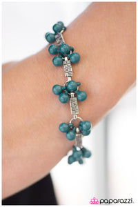 Paparazzi "Hakuna Matata - Blue" bracelet Paparazzi Jewelry