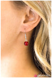 Paparazzi "Half Past Midnight - Red" necklace Paparazzi Jewelry